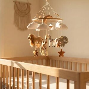 NWT Boho Safari Baby Mobile